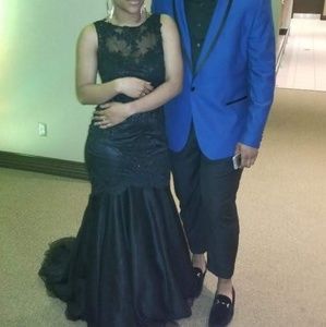 Black Clarisse Prom Dress